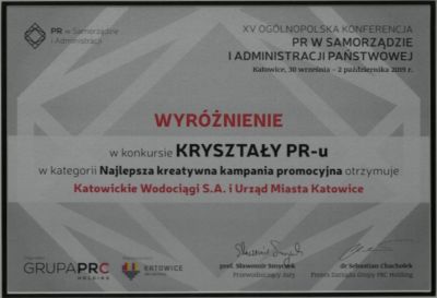 Kranówka z dwoma wyróżnieniami